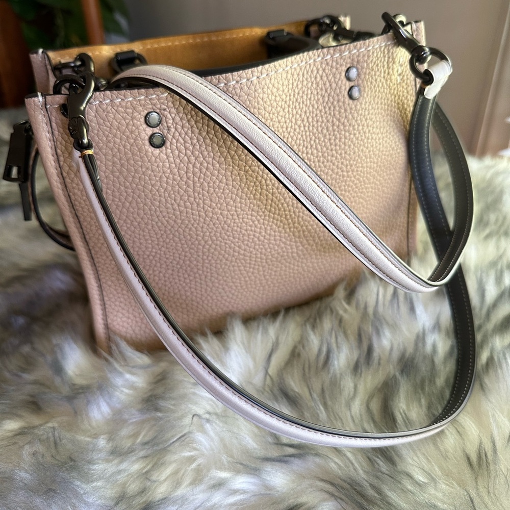 Coach double handled bag